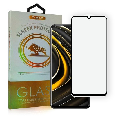 T-Max Full Face Temp.Glass For Xiaomi Poco M3/Redmi 9T