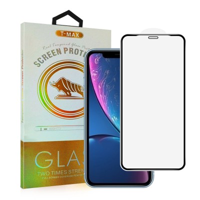 T-Max Full Face Temp.Glass For iPhone XR
