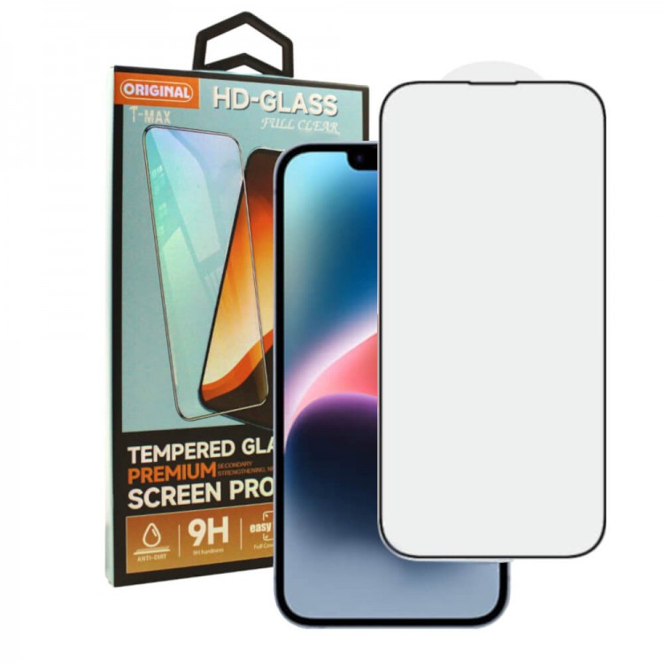 T-Max Full Face Temp.Glass For iPhone 14