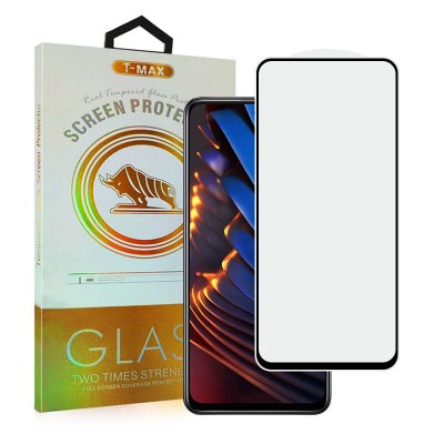 T-Max Full Face Temp.Glass For Xiaomi Poco X3 GT