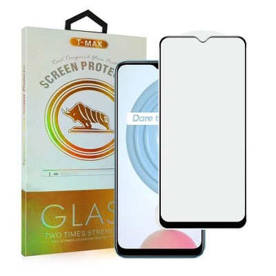 T-Max Full Face Temp.Glass For Realme C21y/C25y