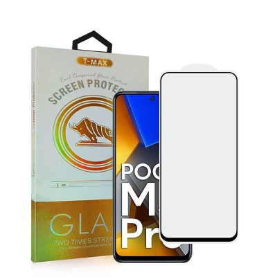 T-Max Full Face Temp.Glass For Xiaomi Poco M4 Pro