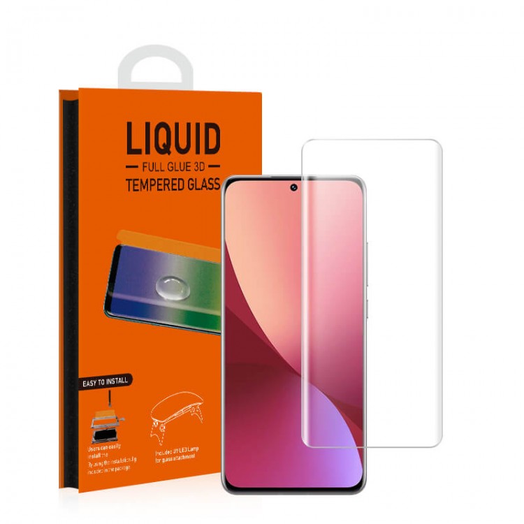 T-Max UV Liquid Glue 3DTemp.Glass For Xiaomi 12 Pro/13 Pro/Note 14 Pro 5G (No Lamp)