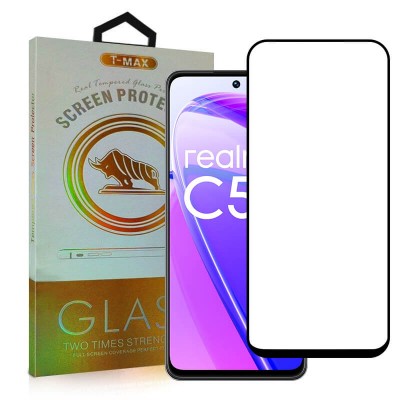 T-Max Full Face Temp.Glass For Realme C55