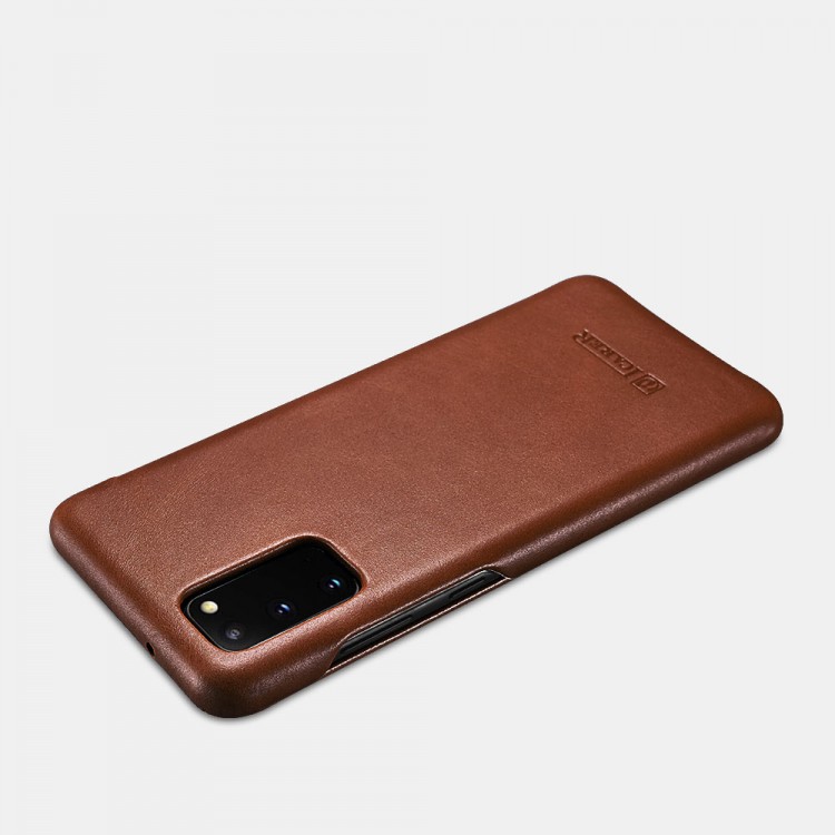 iCarer RS 992012 Samsung S20 Genuine Leather Red