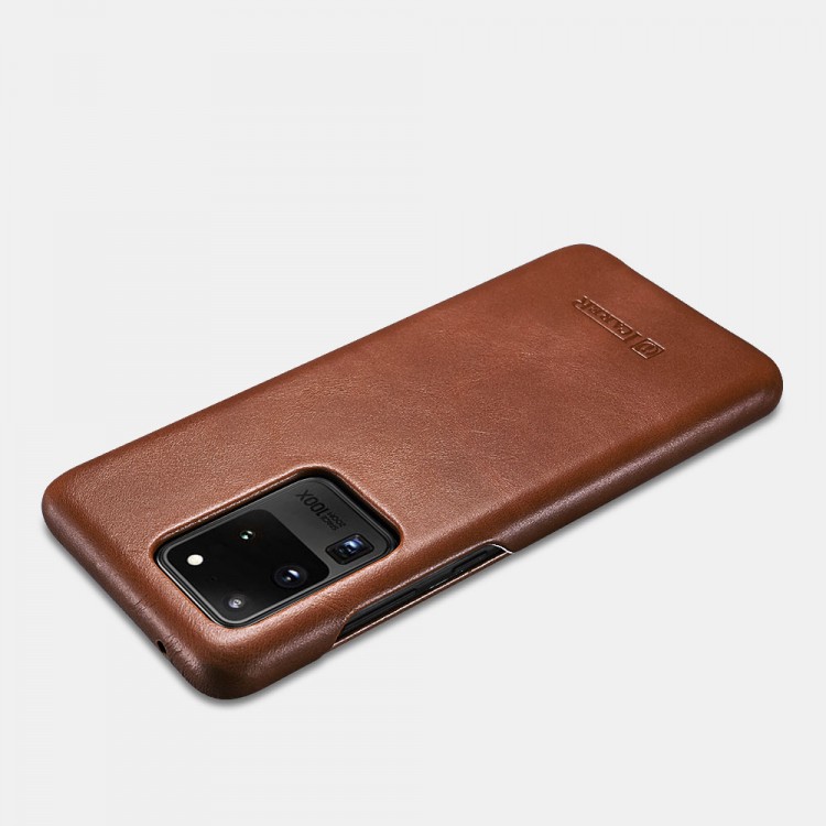 iCarer RS 992008 Samsung S20 Ultra Genuine Leather Black