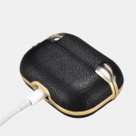 iCarer IAP 054 AirPods Pro Gold Electroplating Case Black+Gold