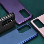 iCarer RHP 40001 Huawei P40 Genuine Leather Back Cover Black