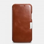 iCarer RIX 1211 iPhone 12 Pro Max Side-Open Brown