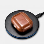 iCarer IAP 056 AirPods 3 Genuine Leather Case Brown
