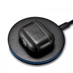 iCarer WMAP24100 AirPods 4 Vintage Leather Case Classic Black