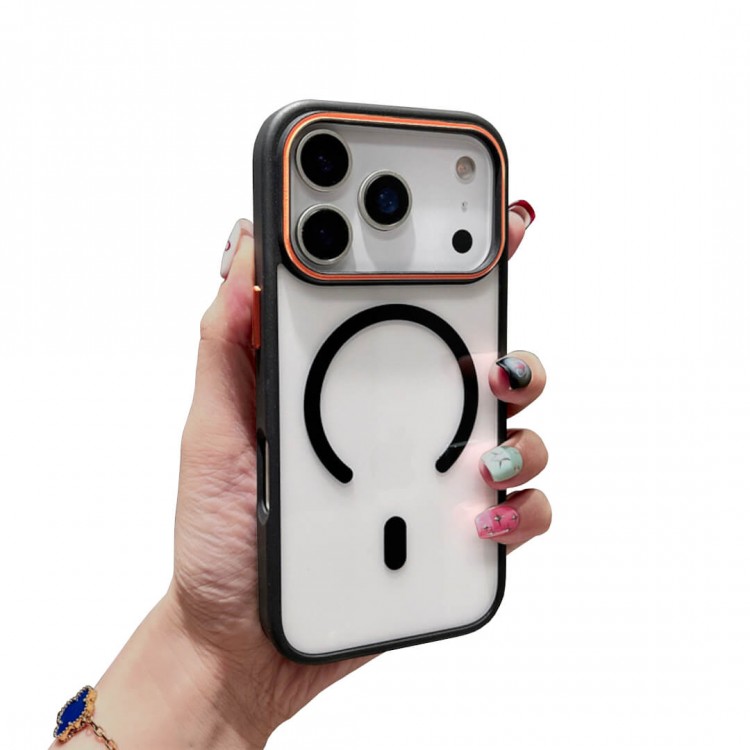 Bodycell Magsafe DualTone Hybrid Case For iPhone 17 Pro Max Black