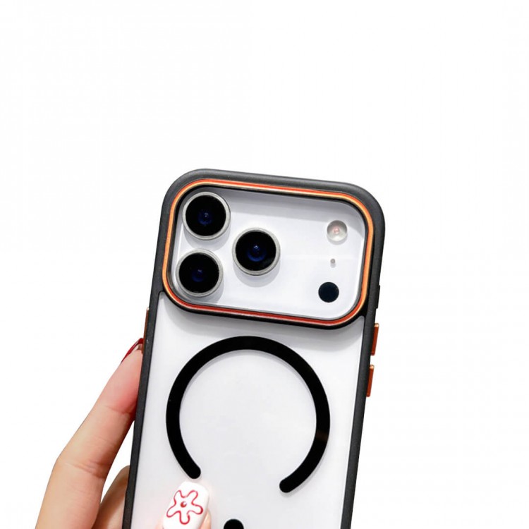 Bodycell Magsafe DualTone Hybrid Case For iPhone 17 Pro Max Black