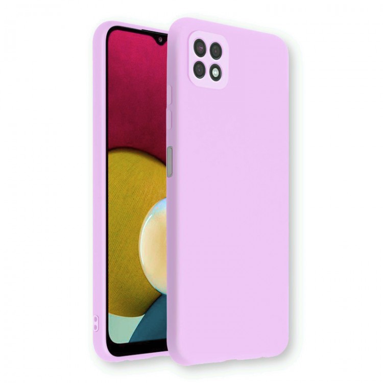 My Colors Liquid Silicon For Samsung A22 5G Light Violet