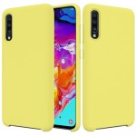 My Colors Liquid Silicon For Samsung A70 Yellow