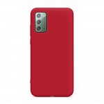 My Colors Liquid Silicon For Samsung Note 20  Red