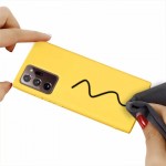 My Colors Liquid Silicon For Samsung Note 20  Yellow