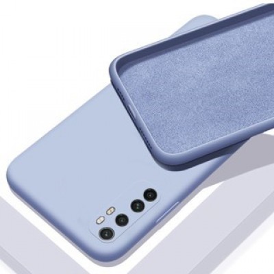 My Colors Liquid Silicon For Xiaomi Mi Note 10 Lite Light Blue