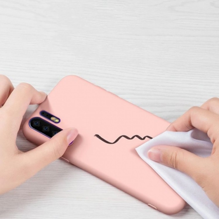 My Colors Liquid Silicon For Xiaomi Mi Note 10 Lite Pink
