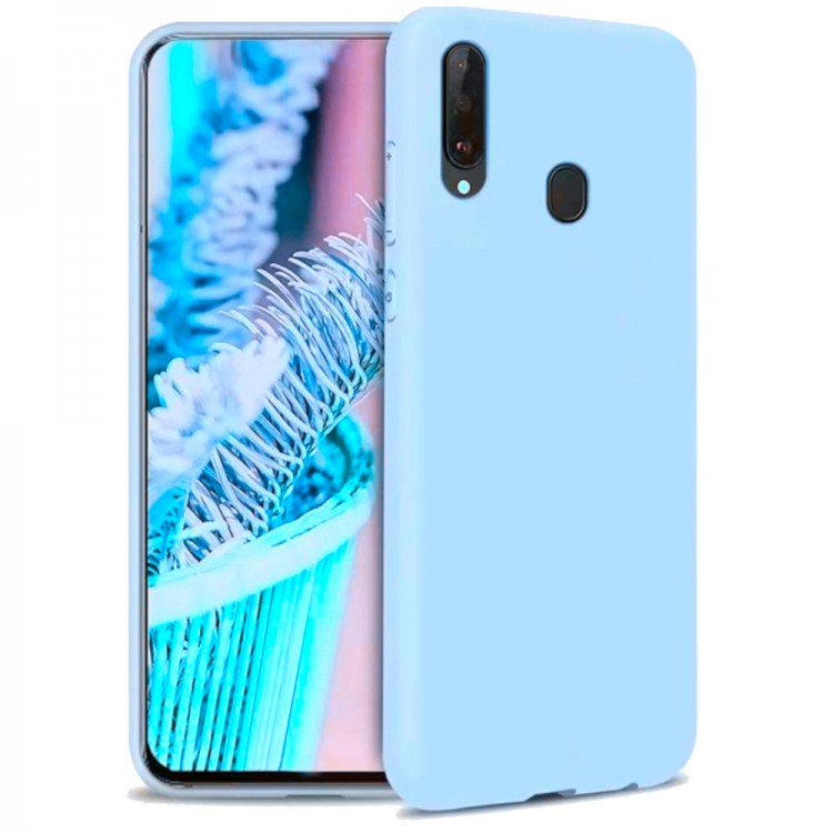 My Colors Liquid Silicon For Samsung A20S Light Blue