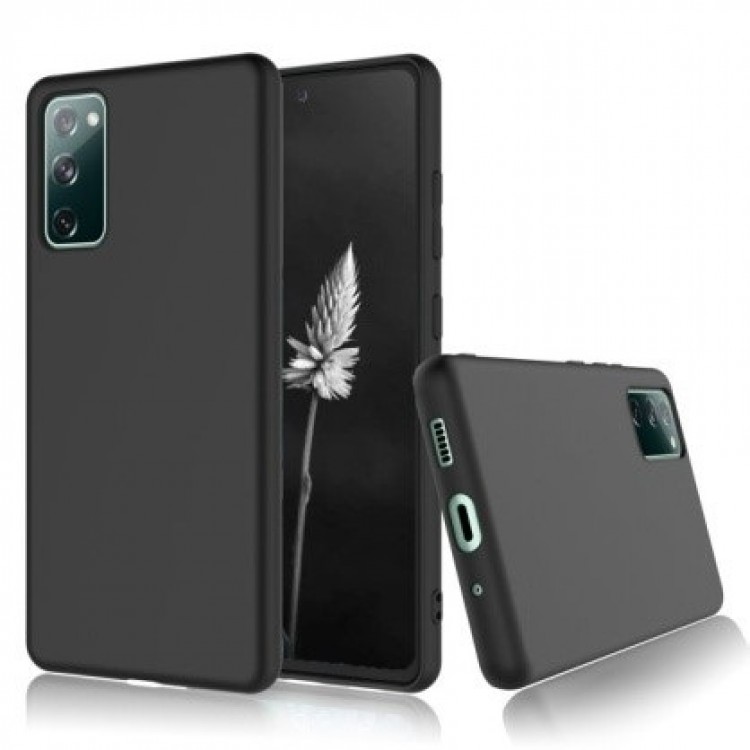 My Colors Liquid Silicon For Samsung S20 FE Black