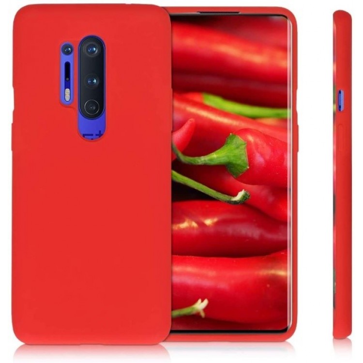 My Colors Liquid Silicon For OnePlus 8 Pro Red
