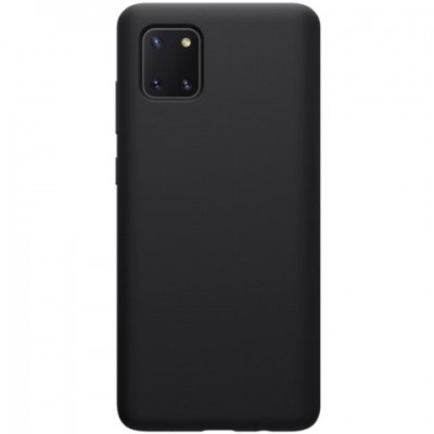 My Colors Liquid Silicon For Samsung Note 10 Lite Black