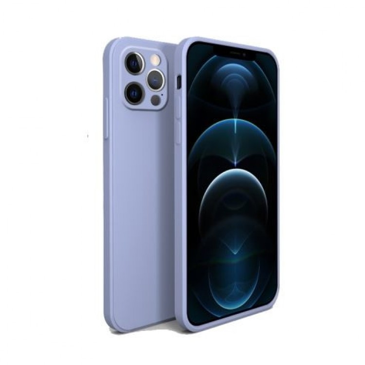 My Colors Liquid Silicon For iPhone 12 Pro  Light Blue