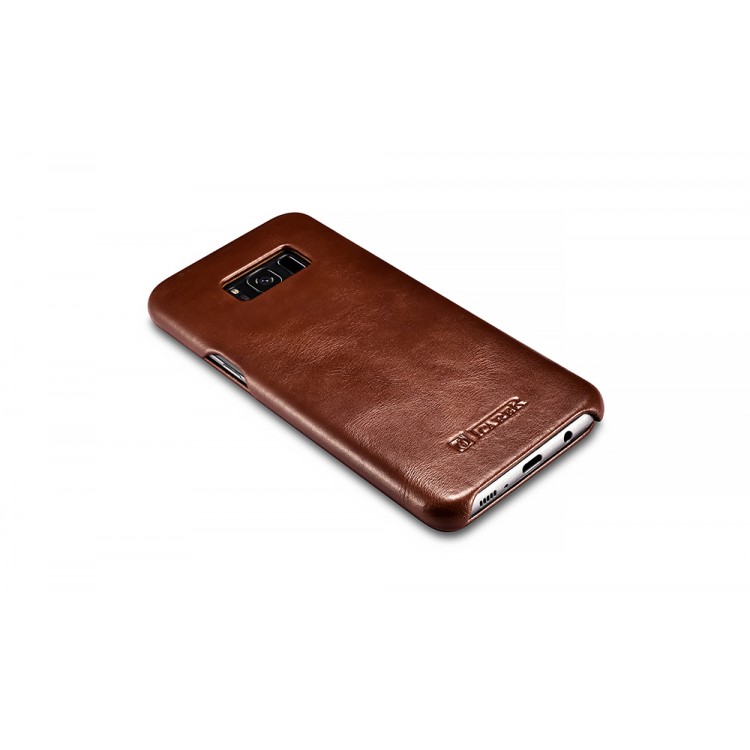 iCarer-Xoomz RS 99001 PU Leather Samsung S8 Black