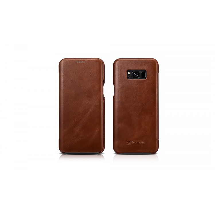 iCarer-Xoomz RS 99001 PU Leather Samsung S8 Red