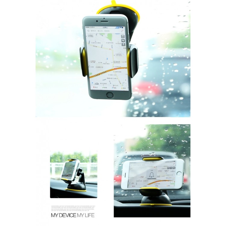 REMAX  Car Holder RM-C06 Black-Yellow