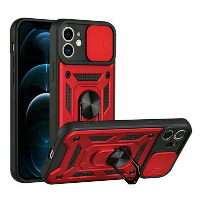 Bodycell Armor Slide Cover Case iPhone 11  Red