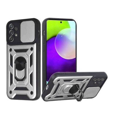 Bodycell Armor Slide Cover Case Samsung A52/A52s Silver