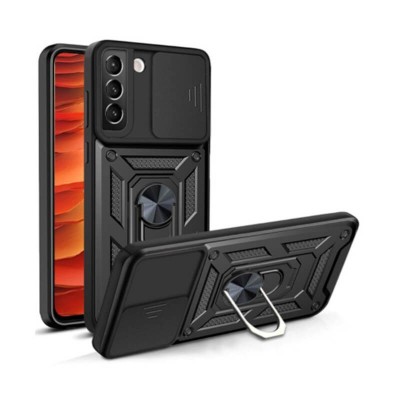 Bodycell Armor Slide Cover Case Samsung S21 Plus Black