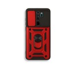 Bodycell Armor Slide Cover Case Xiaomi Note 8 Pro Red