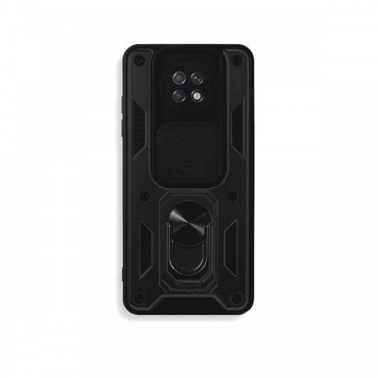 Bodycell Armor Slide Cover Case Xiaomi Note 9T Black