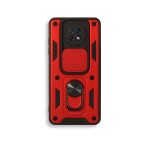 Bodycell Armor Slide Cover Case Xiaomi Note 9T Red