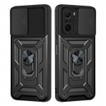 Bodycell Armor Slide Cover Case Xiaomi Poco F3  Black