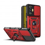 Bodycell Armor Slide Cover Case Xiaomi Poco F3 GT Red