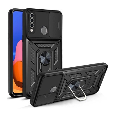 Bodycell Armor Slide Cover Case Samsung A20s Black
