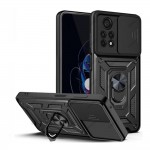 Bodycell Armor Slide Cover Case Xiaomi Poco M4 Pro Black