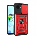 Bodycell Armor Slide Cover Case Realme C30 Red