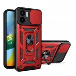 Bodycell Armor Slide Cover Case Xiaomi Redmi A1/A2 Red