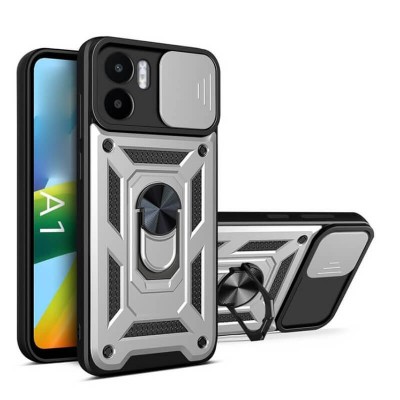 Bodycell Armor Slide Cover Case Xiaomi Redmi A1/A2 Silver