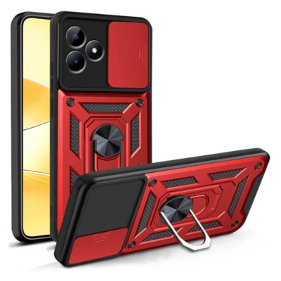 Bodycell Armor Slide Cover Case Realme C51/Note 50 Red