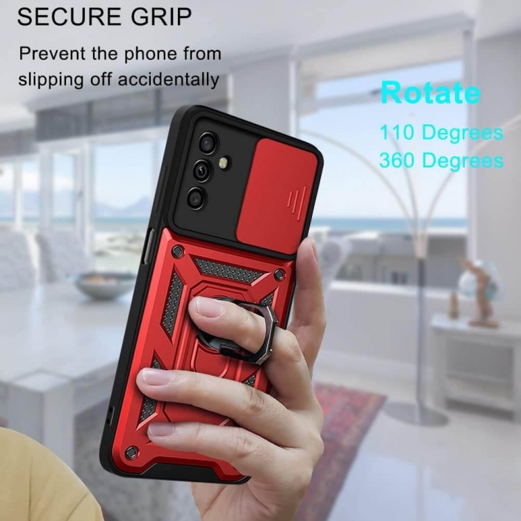 Bodycell Armor Slide Cover Case Samsung A25 Red