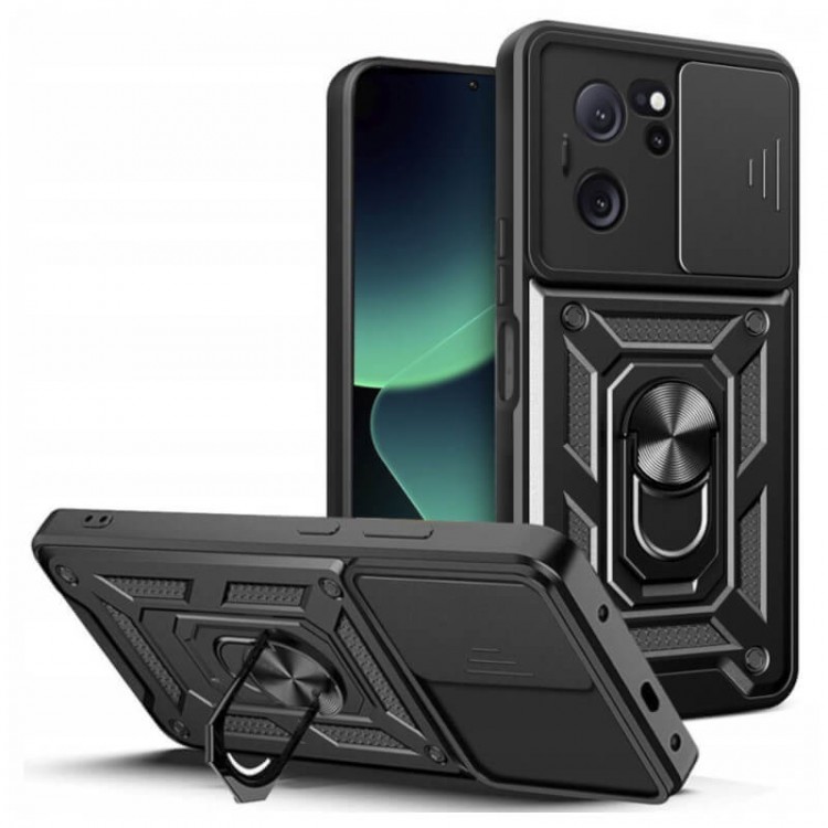 Bodycell Armor Slide Cover Case Xiaomi 13T/13T Pro Black