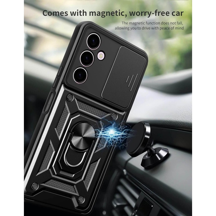 Bodycell Armor Slide Cover Case Samsung A25 Silver