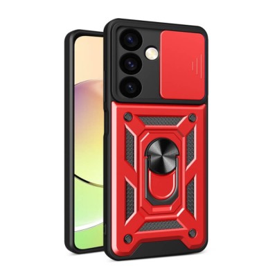 Bodycell Armor Slide Cover Case Samsung S24  Red