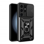 Bodycell Armor Slide Cover Case Samsung S24 Ultra Black